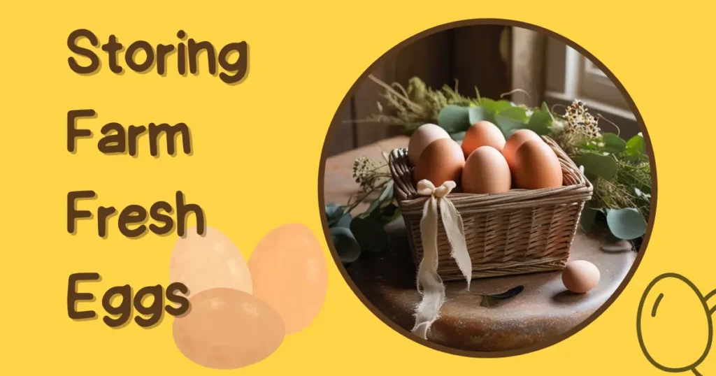 Storing Farm Fresh Eggs