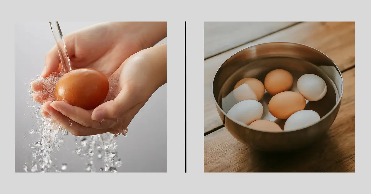 How to Wash Farm Fresh Eggs