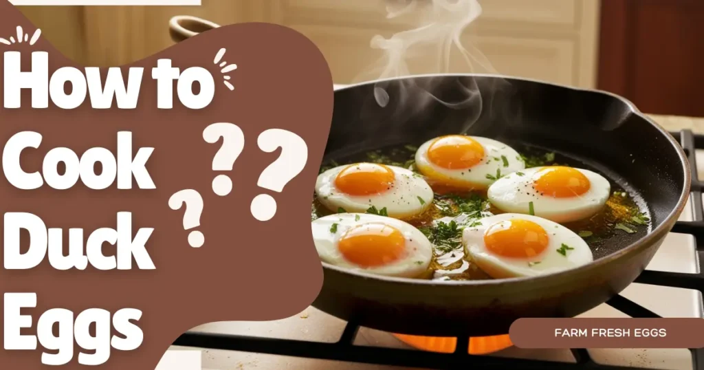 How to Cook Duck Eggs?