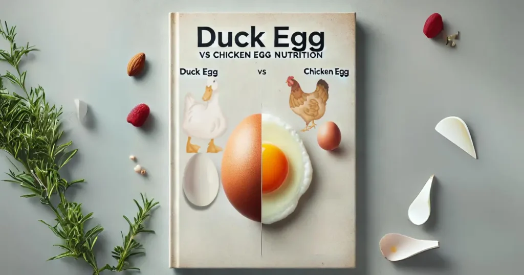 Duck Egg vs Chicken Egg Nutrition