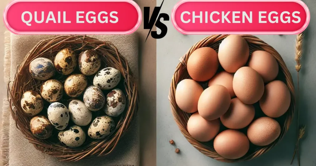 Quail Eggs vs Chicken Eggs