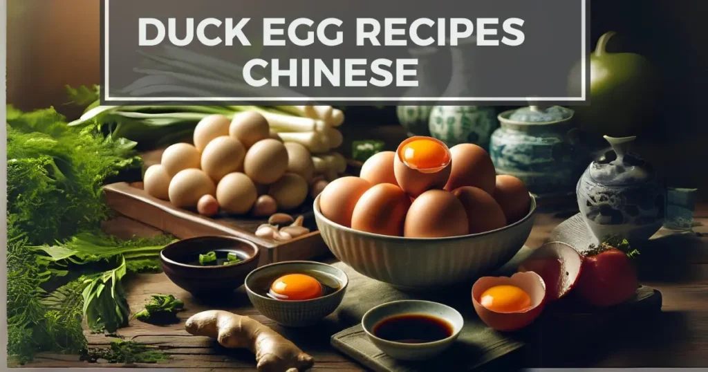 Chinese Duck Egg Recipes