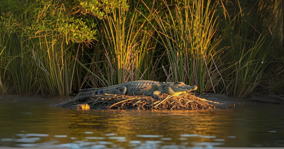 Habitat and Nesting of Crocodile Eggs