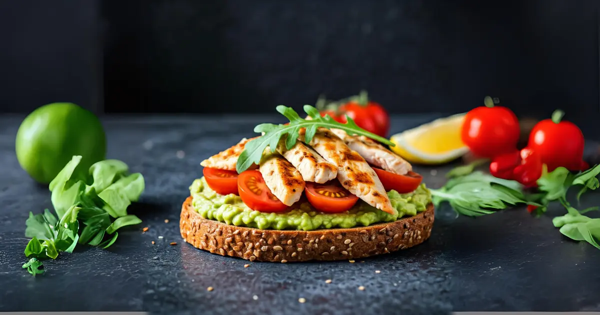 Chicken and Avocado Toast