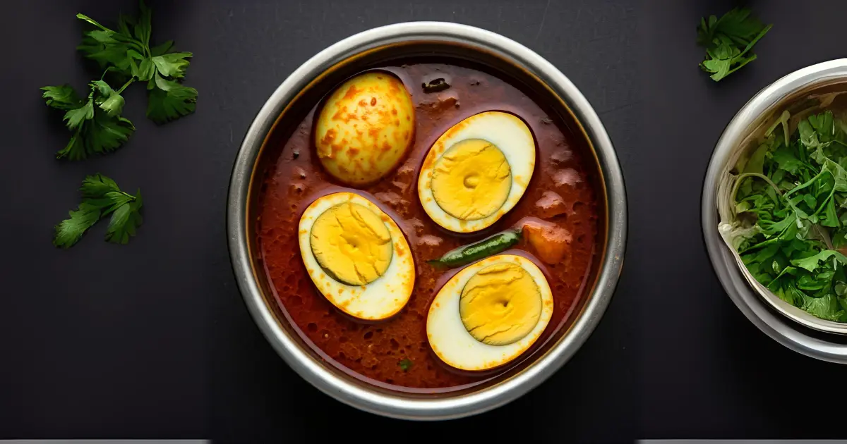 Spicy Duck Egg Curry