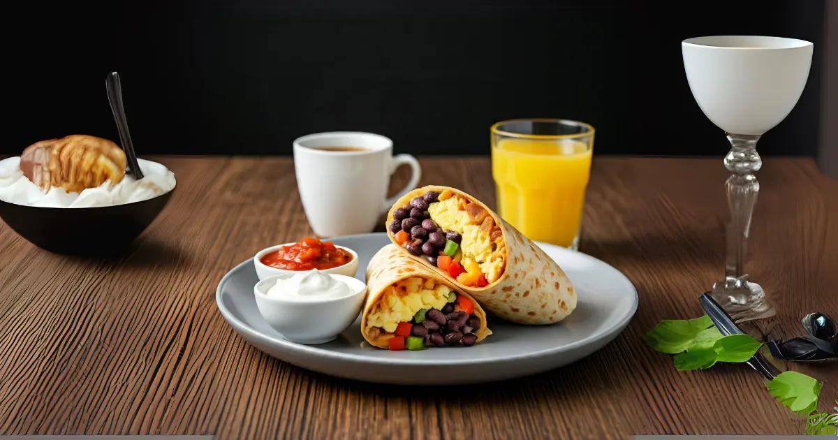 Breakfast Burrito with Eggs