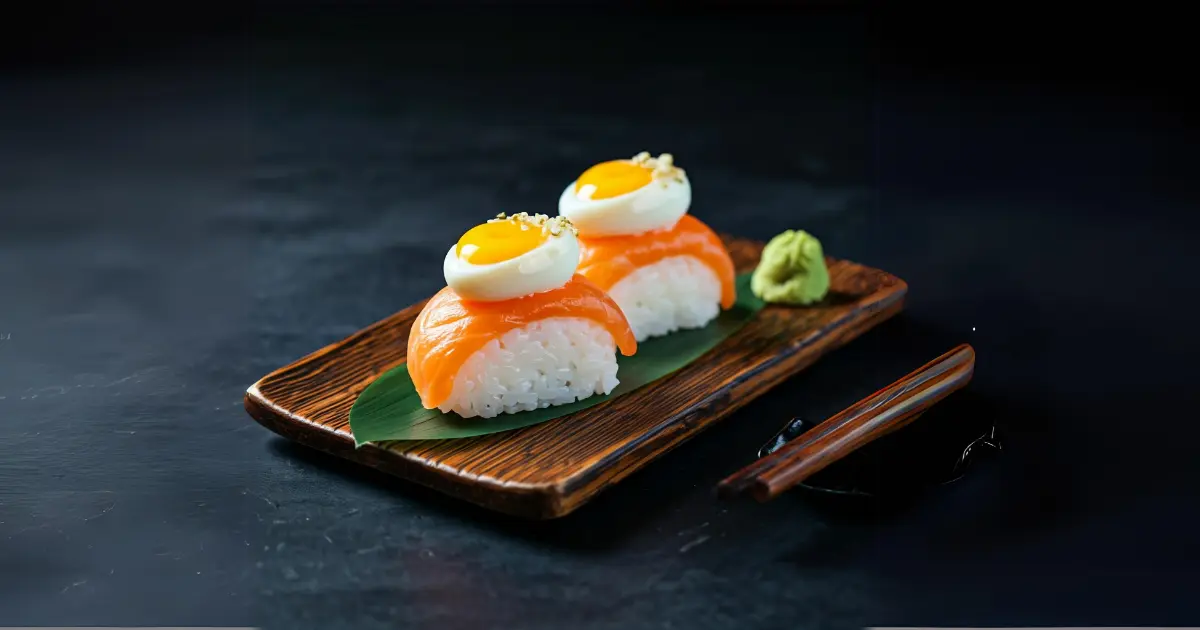 Quail Egg Sushi