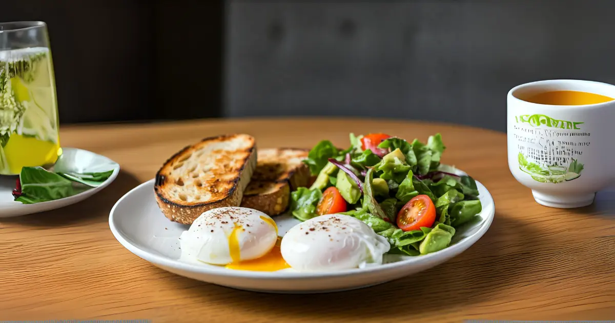 Poached Duck Eggs