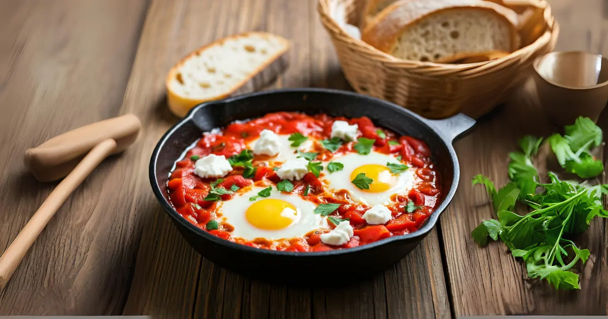 Quail Egg Shakshuka