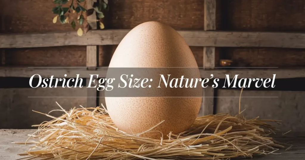 Ostrich Egg Size