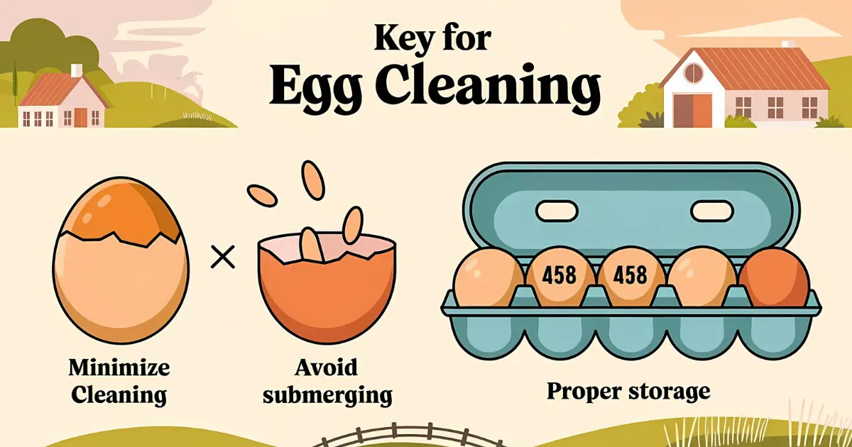 Best Practices for Cleaning Duck Eggs